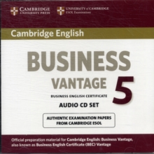 BEC Practice Tests : Cambridge English Business 5 Vantage Audio CDs (2), CD-Audio Book BEC Practice Tests : Cambridge English Business 5 Vantage Audio CDs (2), CD-Audio Book