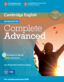 Complete : Complete Advanced Student's Book with Answers with CD-ROM, Mixed media product Book Complete : Complete Advanced Student's Book with Answers with CD-ROM, Mixed media product Book