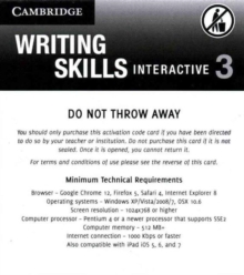 Grammar and Beyond Level 3 Writing Skills Interactive (Standalone for Students) via Activation Code Card, Digital product license key Book Grammar and Beyond Level 3 Writing Skills Interactive (Standalone for Students) via Activation Code Card, Digital product license key Book