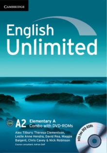 English Unlimited Elementary a Combo with DVD-ROMs (2), Mixed media product Book English Unlimited Elementary a Combo with DVD-ROMs (2), Mixed media product Book