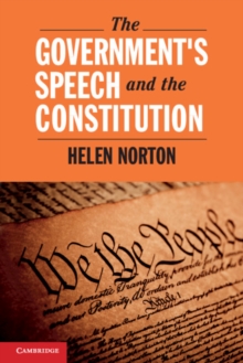 Government's Speech and the Constitution