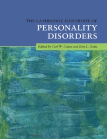 Cambridge Handbook of Personality Disorders