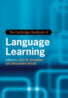 The Cambridge Handbook of Language Learning