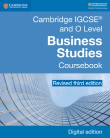 Cambridge IGCSE(R) and O Level Business Studies Revised Coursebook Digital Edition