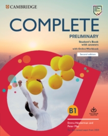 Complete Preliminary Student's Book with Answers with Online Workbook : For the Revised Exam from 2020, Mixed media product Book Complete Preliminary Student's Book with Answers with Online Workbook : For the Revised Exam from 2020, Mixed media product Book