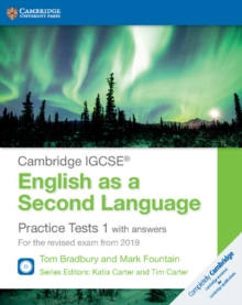 Cambridge IGCSE (R) English as a Second Language Practice Tests 1 with Answers and Audio CDs (2) : For the Revised Exam from 2019, Mixed media product Book Cambridge IGCSE (R) English as a Second Language Practice Tests 1 with Answers and Audio CDs (2) : For the Revised Exam from 2019, Mixed media product Book