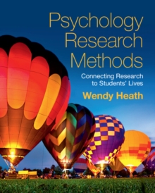 Psychology Research Methods : Connecting Research to Students' Lives