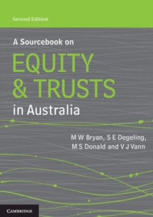 Sourcebook on Equity and Trusts in Australia