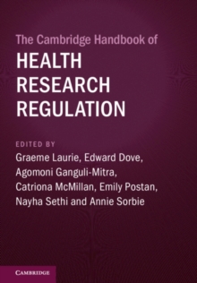 Cambridge Handbook of Health Research Regulation