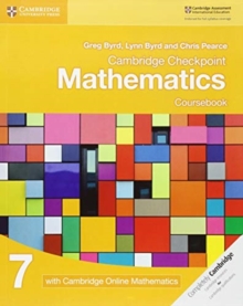 Cambridge Checkpoint Mathematics Coursebook 7 with Cambridge Online Mathematics (1 Year), Mixed media product Book Cambridge Checkpoint Mathematics Coursebook 7 with Cambridge Online Mathematics (1 Year), Mixed media product Book