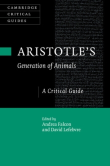 Aristotle's Generation of Animals : A Critical Guide