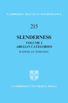 Slenderness: Volume 1, Abelian Categories