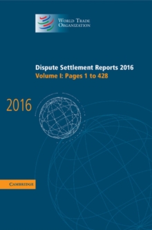 Dispute Settlement Reports 2016: Volume 1, Pages 1428