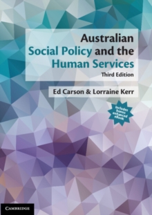 Australian Social Policy and the Human Services