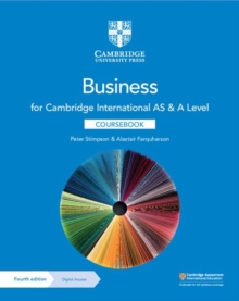 Cambridge International AS & A Level Business Coursebook With Digital Access (2 Years)