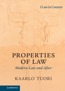 Properties of Law : Modern Law and After