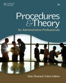 Procedures & Theory for Administrative Professionals, Hardback Book Procedures & Theory for Administrative Professionals, Hardback Book