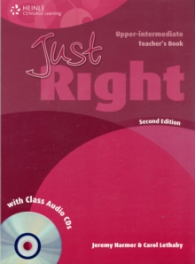 Just Right Upper Intermediate: Teacher's Book with Class Audio CD, Mixed media product Book Just Right Upper Intermediate: Teacher's Book with Class Audio CD, Mixed media product Book