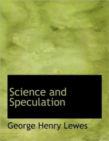 Science and Speculation, Hardback Book Science and Speculation, Hardback Book