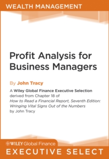 Profit Analysis for Business Managers