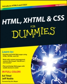 HTML, XHTML and CSS For Dummies