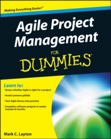 Agile Project Management For Dummies, Paperback Book Agile Project Management For Dummies, Paperback Book