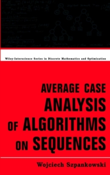 Average Case Analysis of Algorithms on Sequences