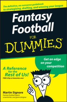 Fantasy Football For Dummies