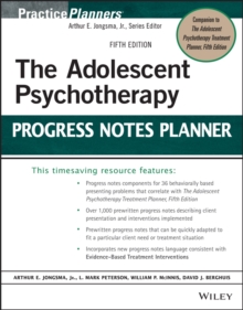 The Adolescent Psychotherapy Progress Notes Planner, Paperback / softback Book The Adolescent Psychotherapy Progress Notes Planner, Paperback / softback Book