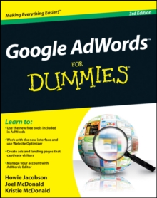 Google AdWords For Dummies, Paperback Book Google AdWords For Dummies, Paperback Book