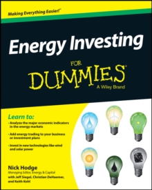 Energy Investing For Dummies, Paperback / softback Book Energy Investing For Dummies, Paperback / softback Book