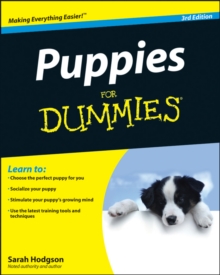 Puppies for Dummies, 3rd Edition, Paperback Book Puppies for Dummies, 3rd Edition, Paperback Book