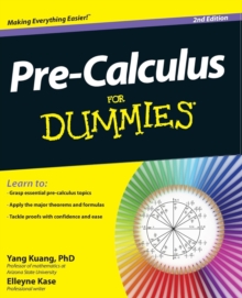 Pre-Calculus For Dummies, Paperback Book Pre-Calculus For Dummies, Paperback Book