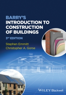 Barry's Introduction to Construction of Buildings, Paperback Book Barry's Introduction to Construction of Buildings, Paperback Book