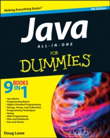 Java All-in-One For Dummies, Paperback Book Java All-in-One For Dummies, Paperback Book