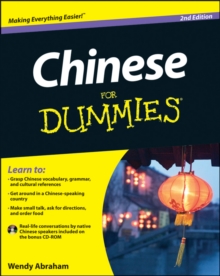 Chinese for Dummies, 2nd Edition, Paperback Book Chinese for Dummies, 2nd Edition, Paperback Book