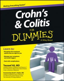 Crohn's and Colitis for Dummies, Paperback Book Crohn's and Colitis for Dummies, Paperback Book