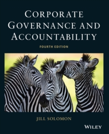 Corporate Governance and Accountability, Paperback / softback Book Corporate Governance and Accountability, Paperback / softback Book
