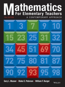 Mathematics for Elementary Teachers : A Contemporary Approach, Hardback Book Mathematics for Elementary Teachers : A Contemporary Approach, Hardback Book