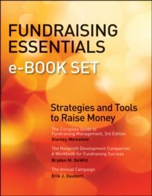 Fundraising Essentials e-book Set : Strategies and Tools to Raise Money