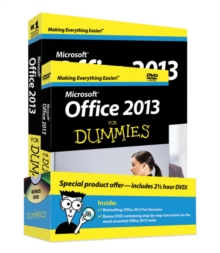 Office 2013 for Dummies, Paperback Book Office 2013 for Dummies, Paperback Book