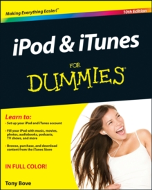 iPod & iTunes For Dummies, Paperback Book iPod & iTunes For Dummies, Paperback Book