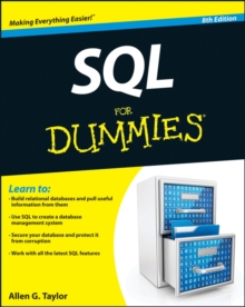 SQL For Dummies, Paperback Book SQL For Dummies, Paperback Book