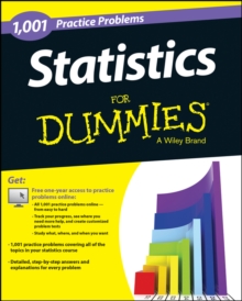 Statistics: 1,001 Practice Problems For Dummies (+ Free Online Practice), Paperback / softback Book Statistics: 1,001 Practice Problems For Dummies (+ Free Online Practice), Paperback / softback Book
