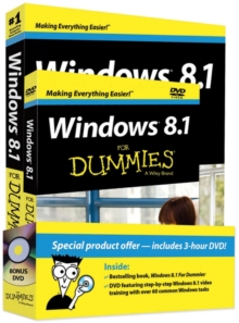 Windows 8.1 for Dummies Book + DVD Bundle, Paperback Book Windows 8.1 for Dummies Book + DVD Bundle, Paperback Book