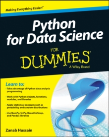 Python for Data Science for Dummies, Paperback Book Python for Data Science for Dummies, Paperback Book