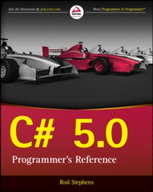 C# 5.0 Programmer's Reference, Paperback / softback Book C# 5.0 Programmer's Reference, Paperback / softback Book