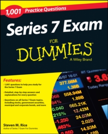 1,001 Series 7 Exam Practice Questions For Dummies, Paperback / softback Book 1,001 Series 7 Exam Practice Questions For Dummies, Paperback / softback Book