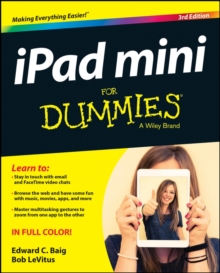 Ipad Mini for Dummies, 3rd Edition, Paperback Book Ipad Mini for Dummies, 3rd Edition, Paperback Book