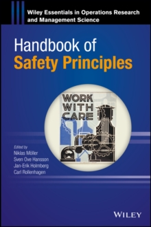 Handbook of Safety Principles, Hardback Book Handbook of Safety Principles, Hardback Book